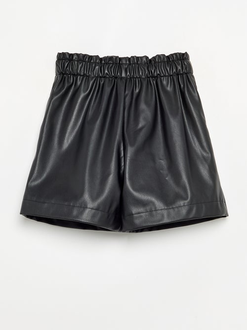 Short van imitatieleer - Kiabi