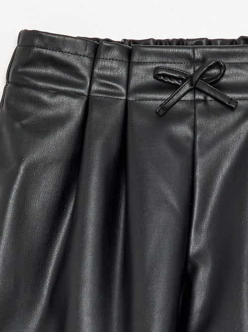 Short van imitatieleer - Kiabi
