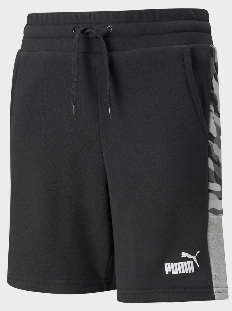 Short van joggingstof 'Puma' ZWART - Kiabi