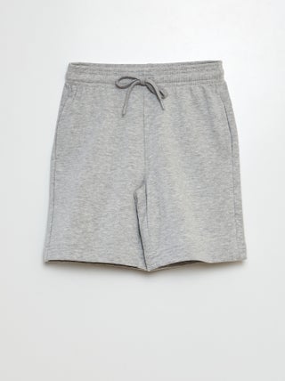 Short van lichte joggingstof