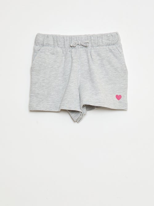 Short van lichte joggingstof - Kiabi