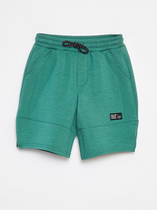 Short van lichte joggingstof in sneakerstijl - Kiabi