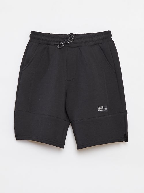 Short van lichte joggingstof in sneakerstijl - Kiabi