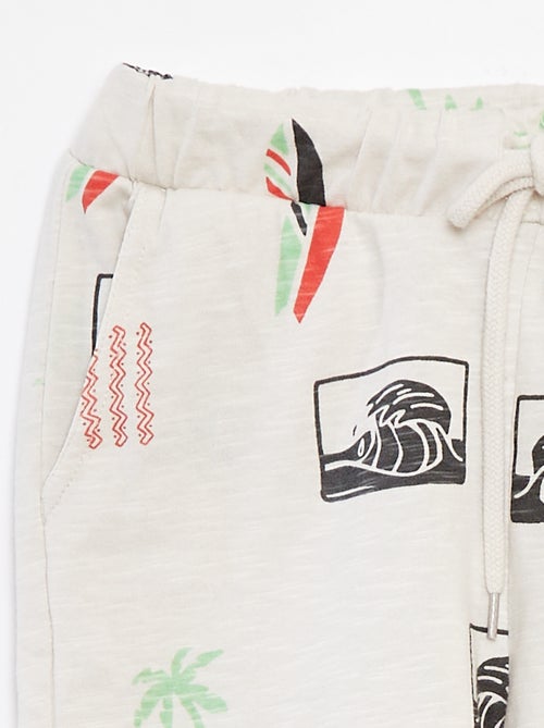 Short van lichte joggingstof - Kiabi