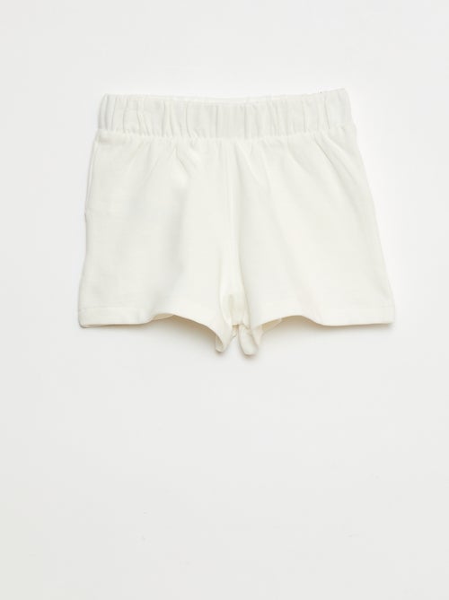 Short van lichte joggingstof - Kiabi