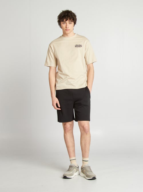 Short van lichte joggingstof - Kiabi