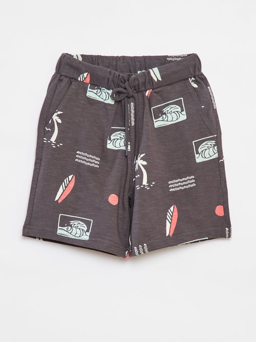 Short van lichte joggingstof - Kiabi