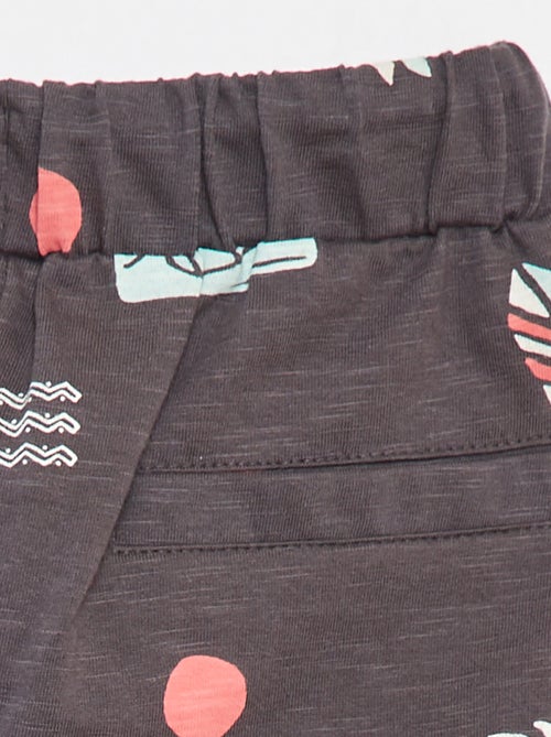 Short van lichte joggingstof - Kiabi