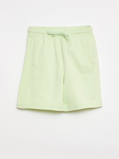 Short van lichte sweatstof - Kiabi