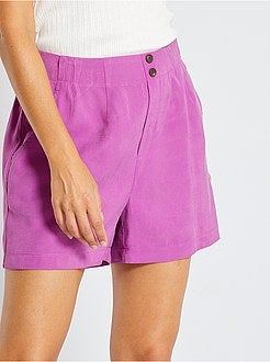 Short van lyocell - Kiabi