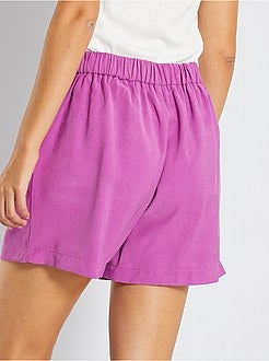 Short van lyocell - Kiabi