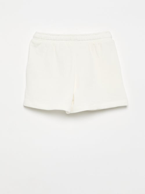 Short van molton met zakken - Kiabi