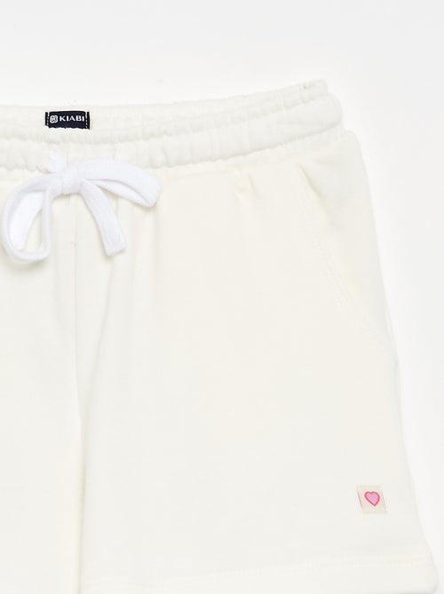 Short van molton met zakken - Kiabi