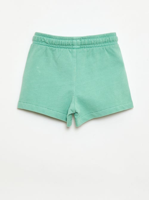 Short van ongeborsteld molton - Kiabi