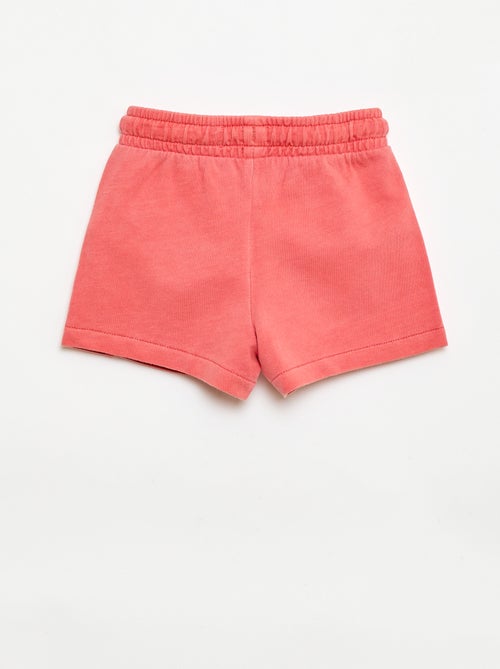 Short van ongeborsteld molton - Kiabi