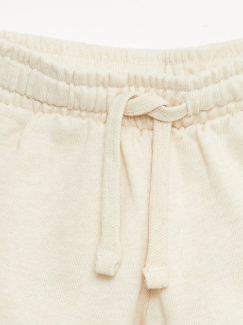 Short van ongeborstelde joggingstof - Kiabi