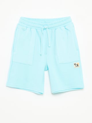 Short van tricot met 2 zakken