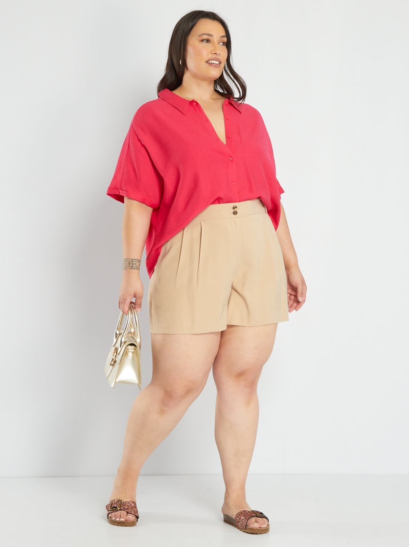 Short van twill BIEGE - Kiabi