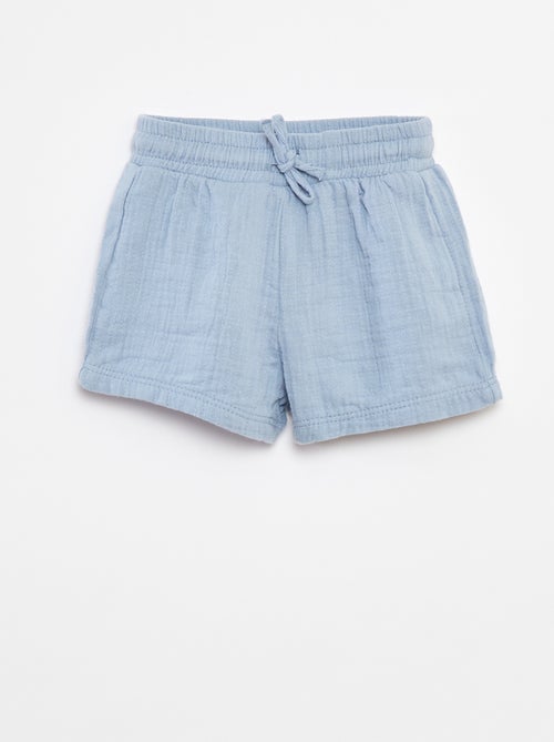 Short van zachte, luchtige katoen - Kiabi