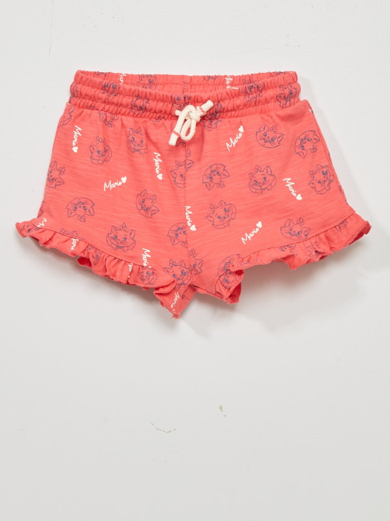Shortje met volants 'Disney' ROSE - Kiabi