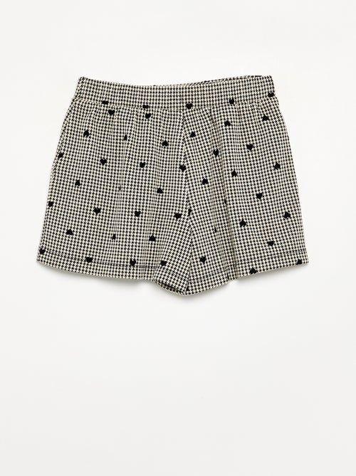 Shortrok met motief - Kiabi