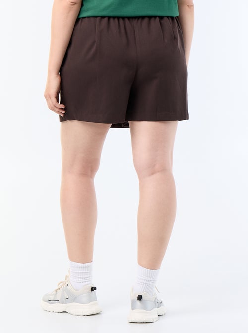 Shortrok van dikke tricotstof - Kiabi
