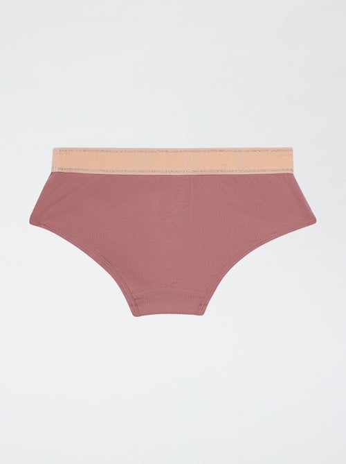 Shorty 'Dim' met brede elastische band - Kiabi Shorty 'Dim' met brede elastische band - Kiabi