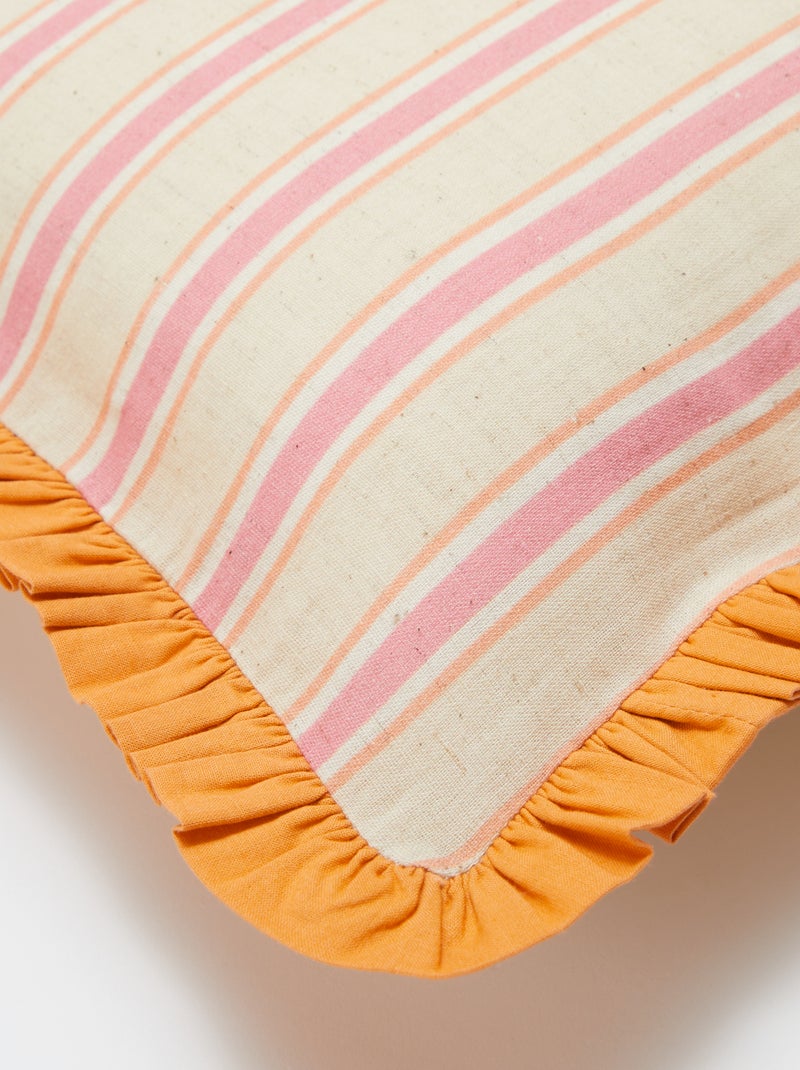 Sierkussenhoes (50x30 cm) - Kiabi Home ORANJE - Kiabi