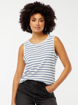 Singlet met brede schouderbandjes