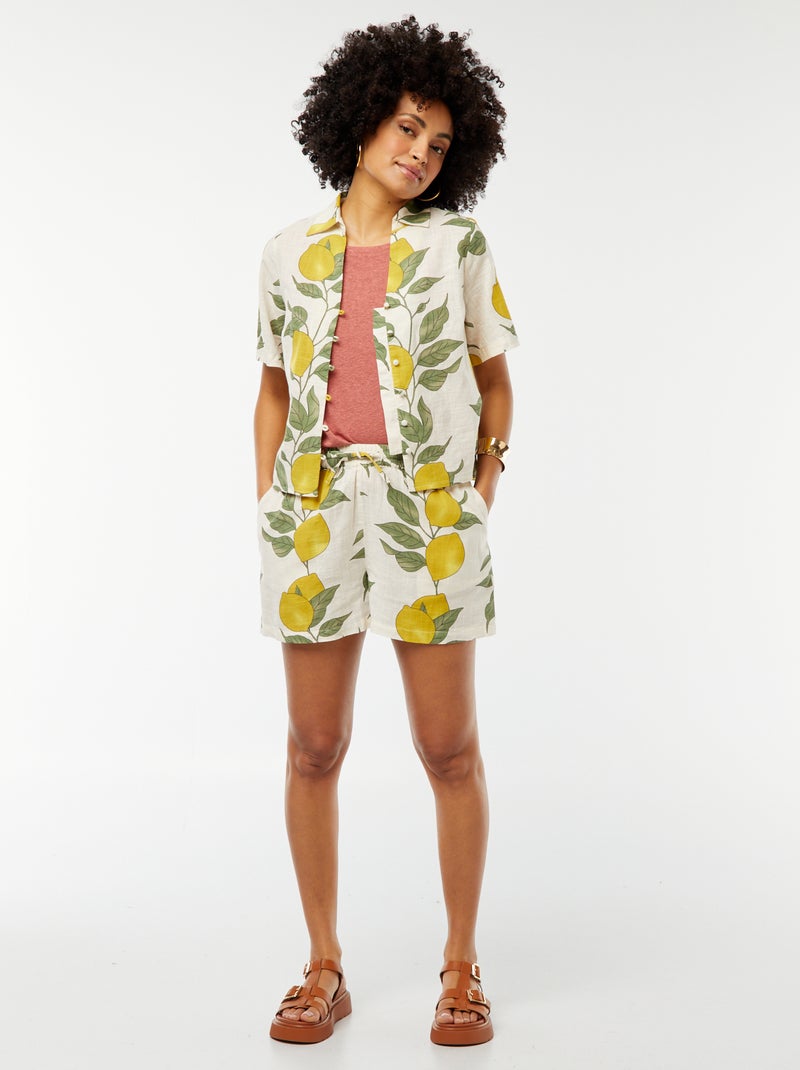 Singlet met brede schouderbandjes ROSE - Kiabi