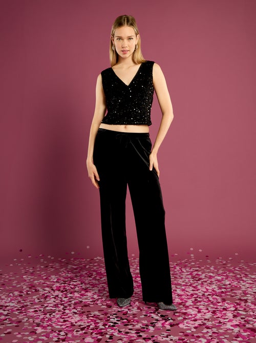 Singlet met lovertjes - Kiabi