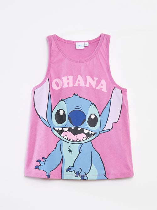 Singlet met 'Stitch'-print - Kiabi