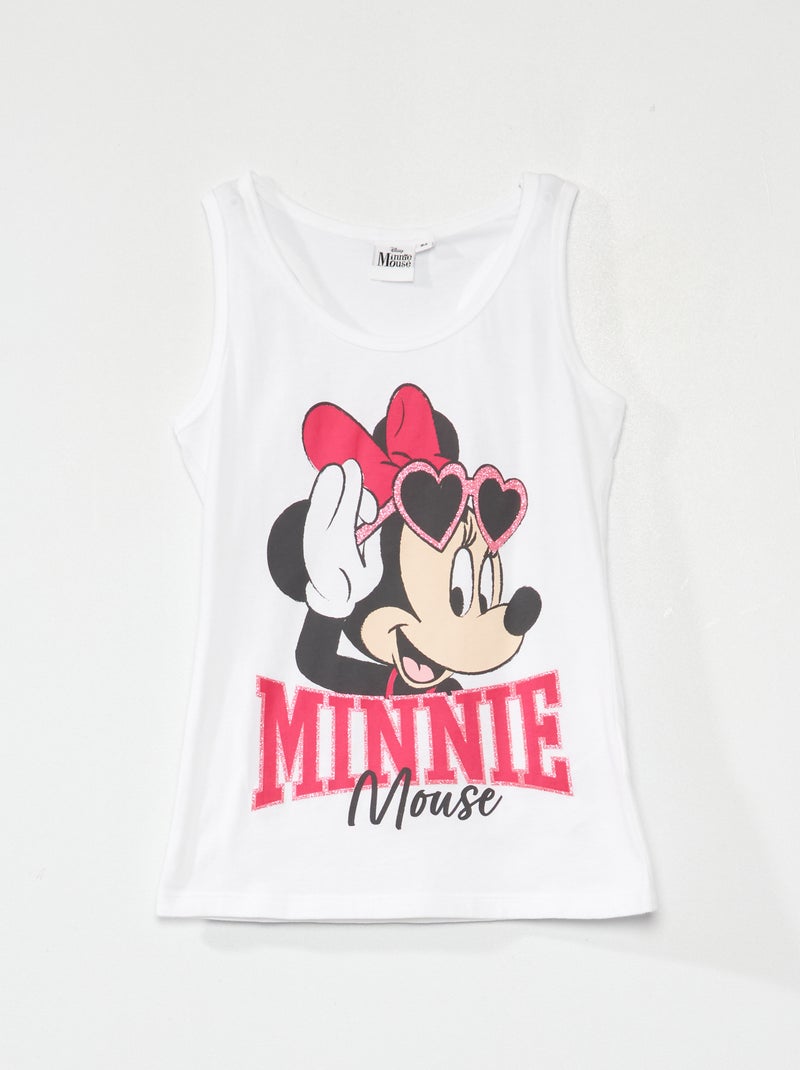 Singlet 'Minnie' 'Disney' wit - Kiabi