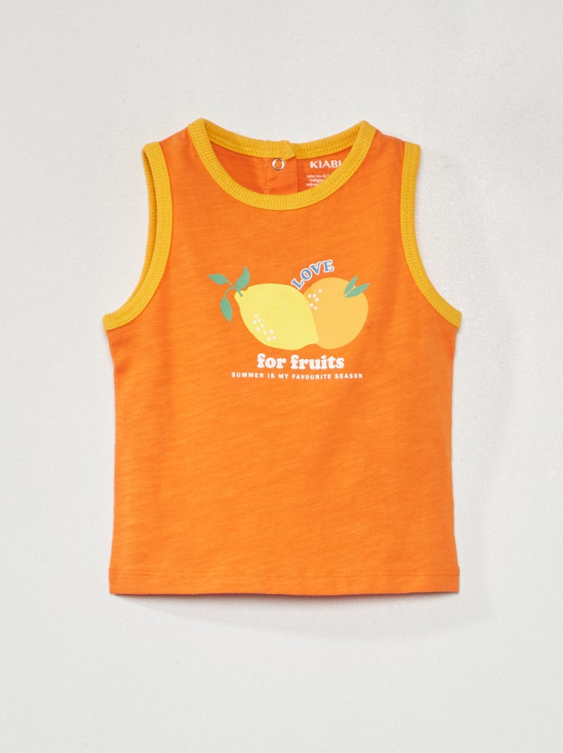 Singlet WIT - Kiabi