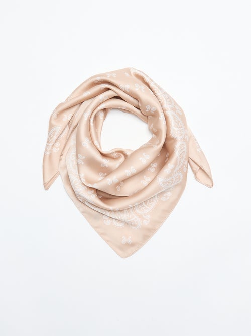 Sjaal met "bandana"-print - Kiabi