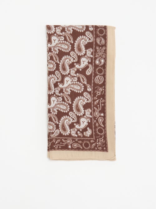 Sjaal met bandana print - Kiabi