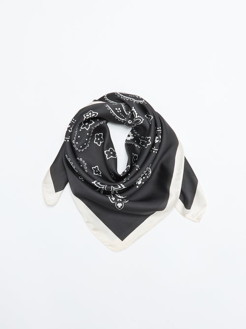 Sjaal met bandana-print - Kiabi
