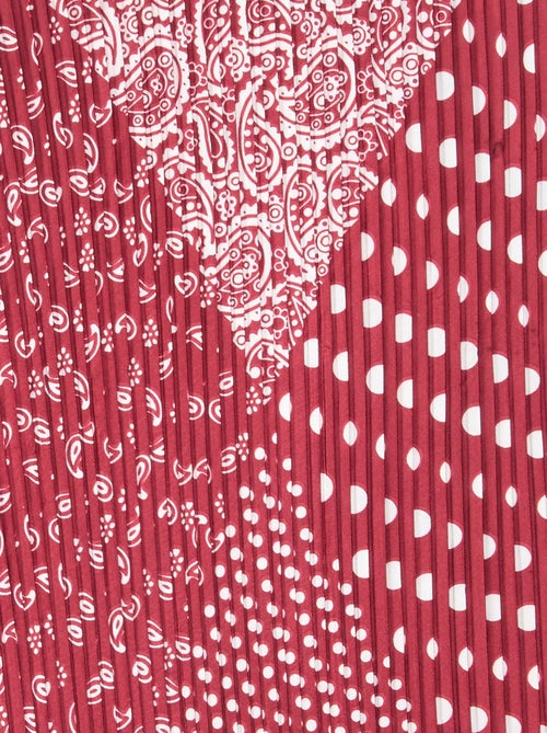 Sjaal met motieven - 70 x 70 cm - Kiabi