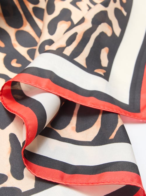 Sjaal met motieven - Kiabi