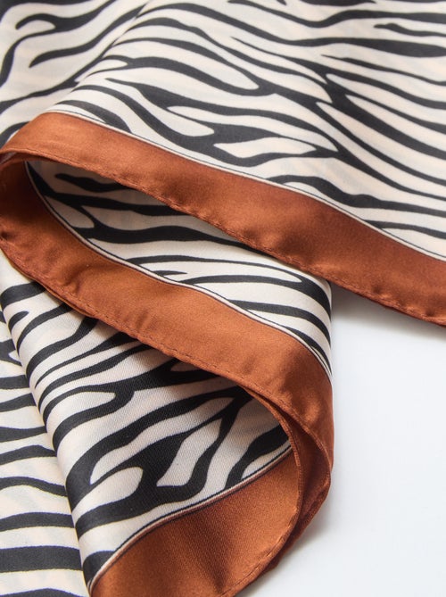 Sjaal met motieven - Kiabi