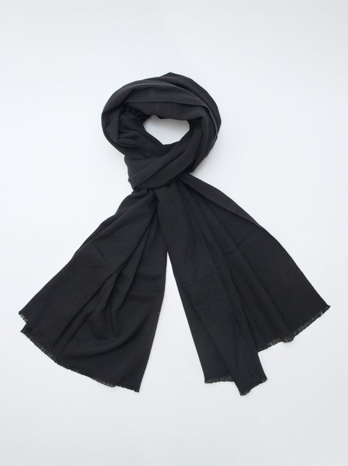 Sjaal van warm en zacht breisel - Kiabi