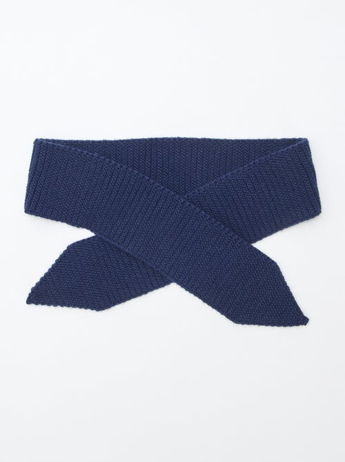 Sjaal van zwaar tricot in foulardmodel - Kiabi