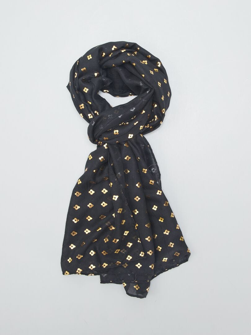 goudkleurige sjaaltjes