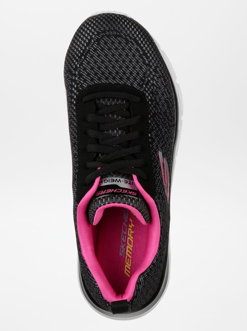 'Skechers'-sneakers met sleehak ZWART - Kiabi