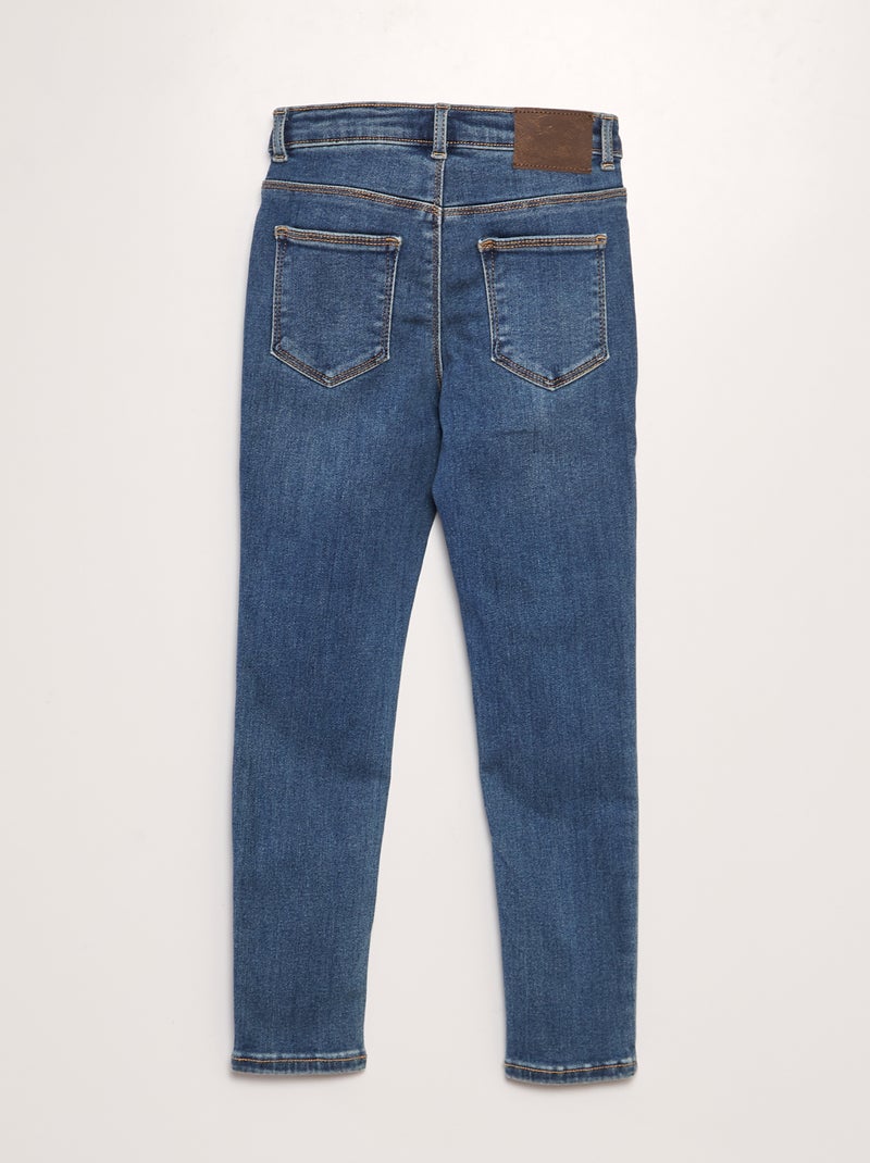 Skinny 5-pocketjeans BLAUW - Kiabi