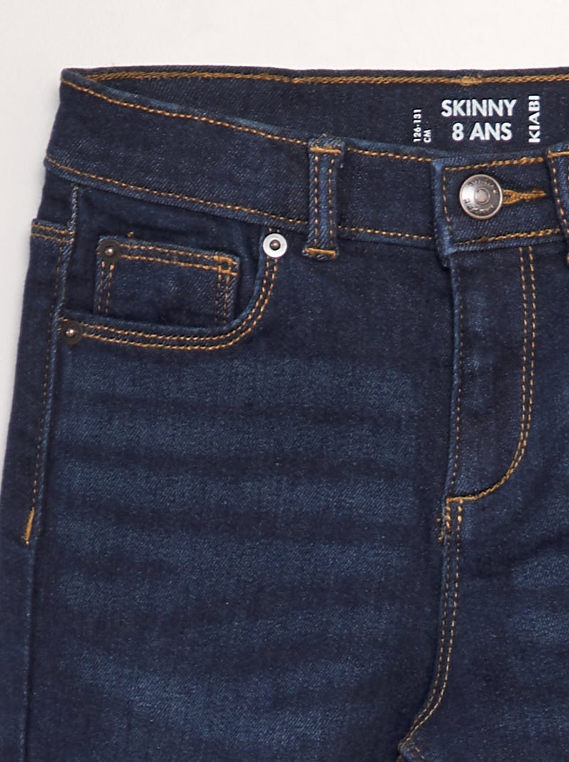 Skinny 5-pocketjeans BLAUW - Kiabi