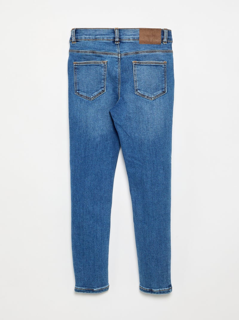 Skinny 5-pocketjeans Blauw - Kiabi