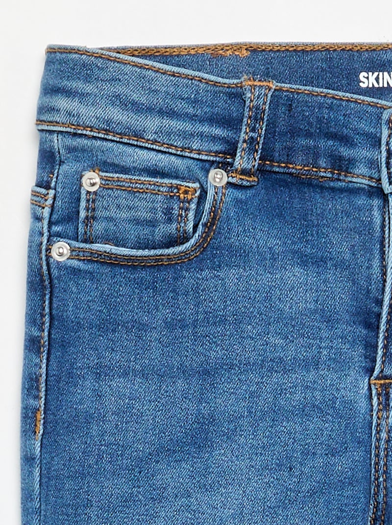 Skinny 5-pocketjeans Blauw - Kiabi