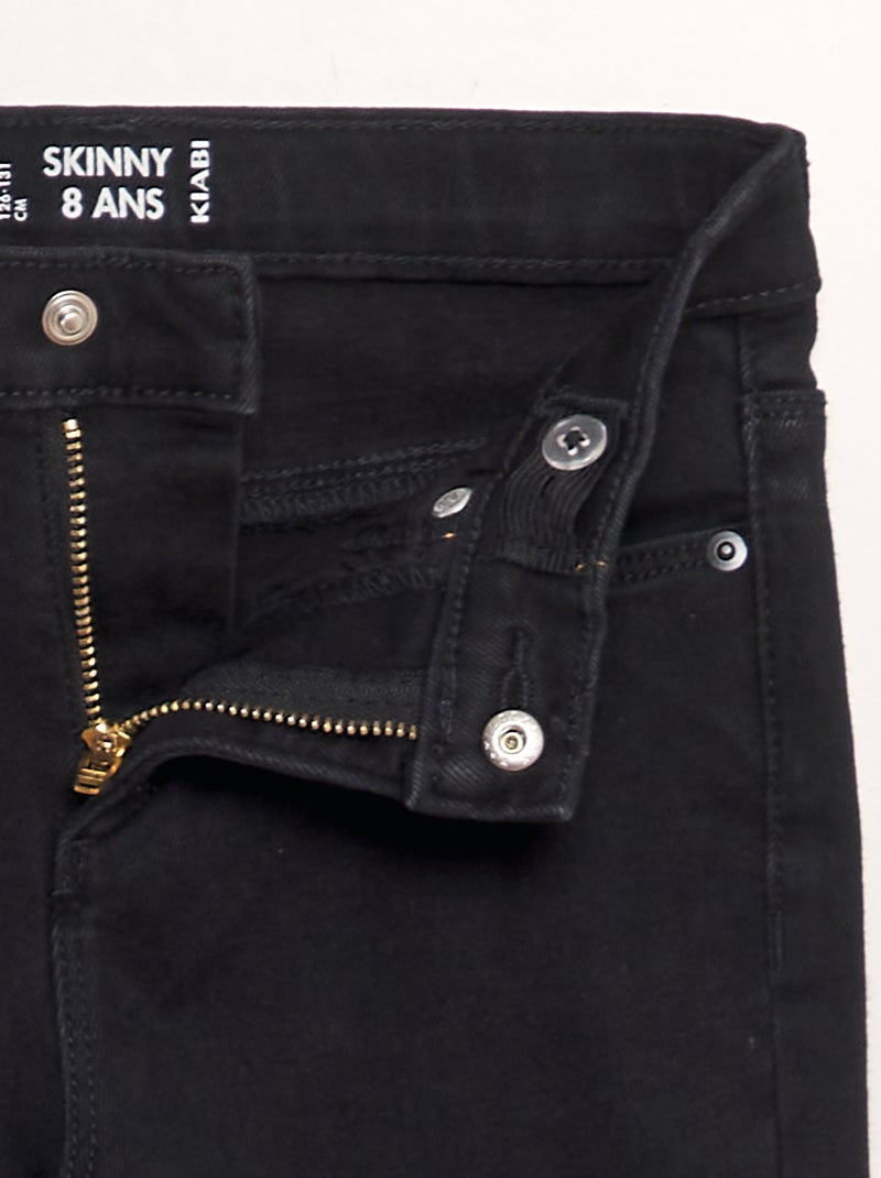 Skinny 5-pocketjeans GRIJS - Kiabi
