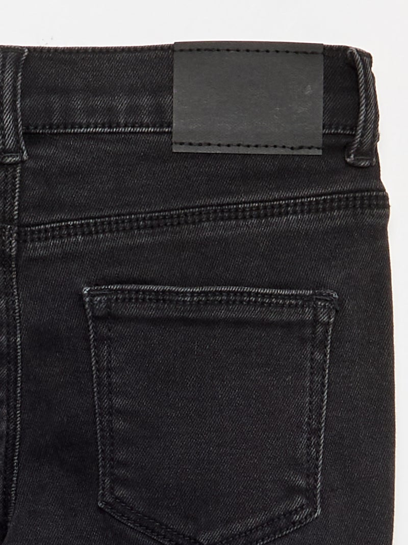 Skinny 5-pocketjeans Zwart - Kiabi